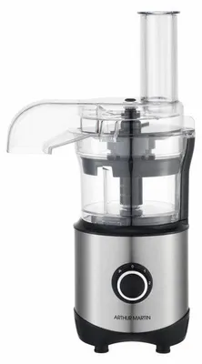 Imagen del producto de Robot multifunción Arthur Martin AM1608AC, 300 W, recipiente de 400 ml, 2 velocidades + pulsación, acero inoxidable