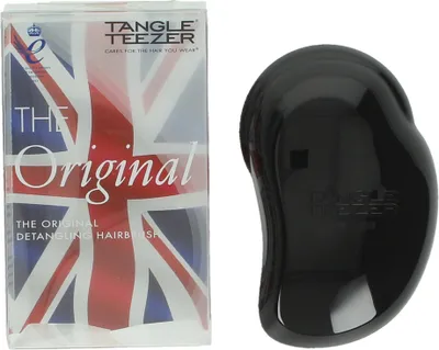 Produktbild von Tangle Teezer The Original, Universal, Paddelhaarbürste, Schwarz, Einfarbig, Mädchen, 1 Stück(e)