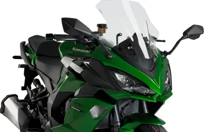 Image de PUIG racing transparent ABE approved screen pour Kawasaki