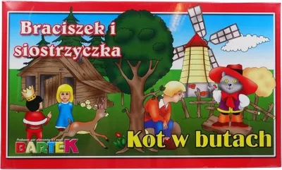 Zdjęcie produktu dla 2 Gry Kot W Butach/Braciszek I Siostrzyczka 54148