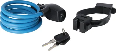 Produktbild von AXA Kabelschloss Resolute 120/8 Länge 120cm Ø8mm pertrol blue, blau