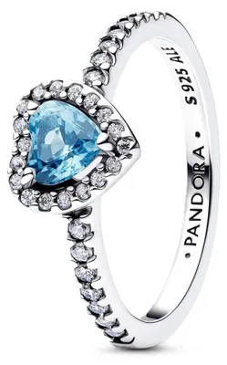 Immagine prodotto di PANDORA, anello "Elevated Light Blue Heart"