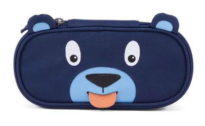 Image de Affenzahn trousse à crayons Pencil Case Bär bleu