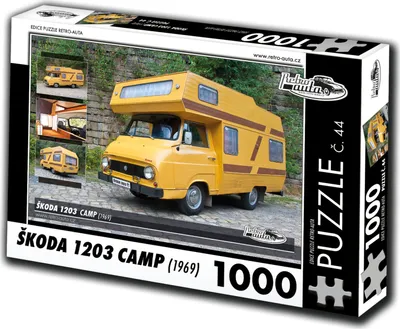 Obrázok produktu pre Puzzle č. 44 - ŠKODA 1203 CAMP (1969) 1000 dielikov