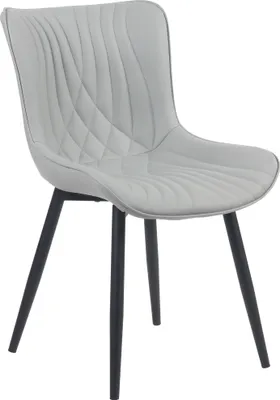 Produktbild von CLP Stuhl Brady grau Material Kunstleder