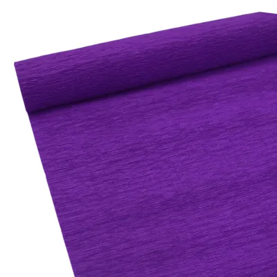 Krepppapierrolle 70 g, 25 cm x 2,5 m, Violett, für Blumen & Deko