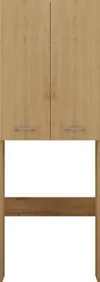 Zdjęcie produktu dla Szafka na pralkę, 180 x 64 x 30 cm, dąb Artisan
