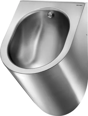 Obrázek produktu pro Závěsný pisoár Delabie DELTA Připojení zezadu Edst. 1.4301 sat