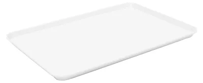 Produktbild von Auslagentablett aus Melamin weiß, 350 x 240 x 17 mm