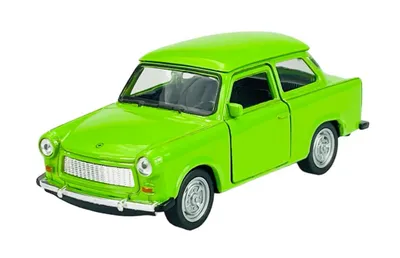 Produktbild von Welly Trabant 601 Grün 1:34-1:39 Die Cast Metall Modell Neu im Kasten 43654