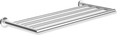 Produktbild von HEWI Badetuchablage Messing, verchromt