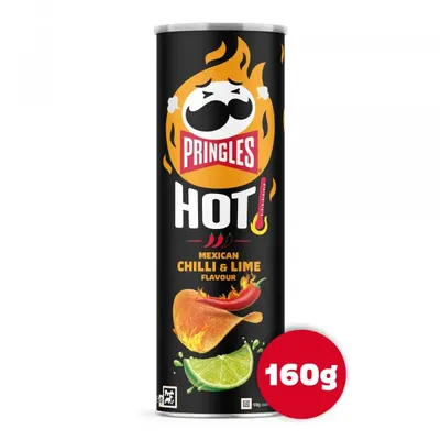 Zdjęcie produktu dla Pringles Hot Mexican Chilli & Lime (6 x 160 g)