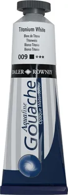 Produktbild von Daler Rowney Aquafine Gouachefarbe Zinc White 38 ml 1 stk