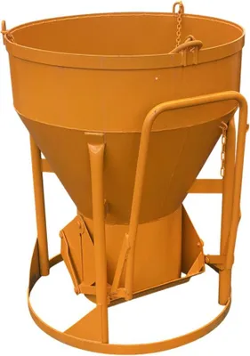 Produktbild von Betonsilo 375 Liter HMT 41 Typ 411103 Betonkübel Krankübel mit Hebel und Kette