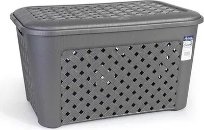 Produktbild von Tontarelli Arianna, 45 l, Rechteckig, Polypropylen (PP), Weiß, Polypropylen (PP), Polypropylen