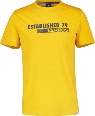 Produktbild von LERROS Herren T-Shirt Rundhals mit Logoprint