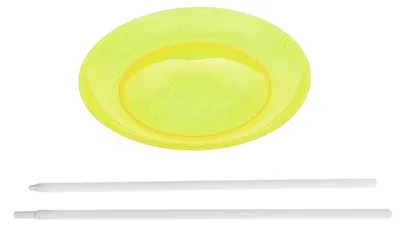 Image de planche d'équilibre avec barre jaune 23 cm