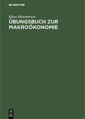 Produktbild von Übungsbuch zur Makroökonomie