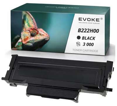 Produktbild von Evoke Kompatible Tonerkartusche für den Lexmark-Drucker B222H00 LMB222H00, Schwarz, 3000 Seiten, kompatibel mit B2236dw MB2236adw MB2236adwe
