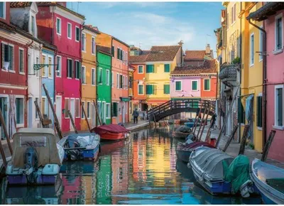 Obrázek produktu pro Ravensburger puzzle 1000 dílků – Burano, Itálie – dospělí a děti od 14 let