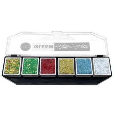 Productafbeelding van Gleam glitter kerstmirakel crème palette