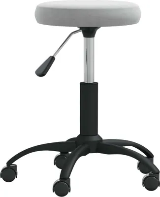 Produktbild von "Winterschlussverkauf " Gaming Chair - CLORIS - Bürostuhl - Ergonomischer und langlebig - Drehbar Hellgrau Samt - 31 x (42-54) cm - NeuMöbel9223937