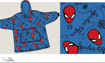 Obrázok produktu pre Prikrývka s kapucňou Spiderman
