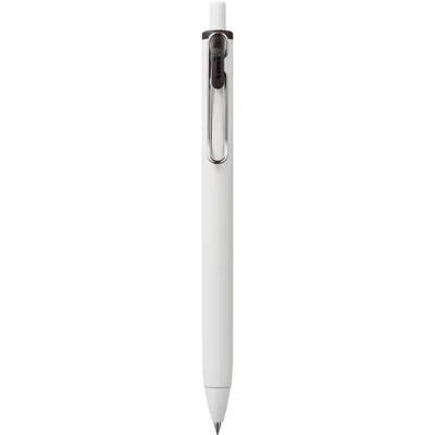 Immagine prodotto di Mitsubishi Pencil uniball ONE Penna a sfera Gel • 0,38 mm • Bianco • Inchiostro Nero
