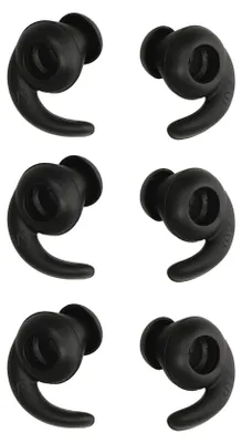 Produktbild von kwmobile 6 Ohrhalter kompatibel mit JBL Reflect BT - Ohrbügel Ohrhaken aus Silikon Schwarz
