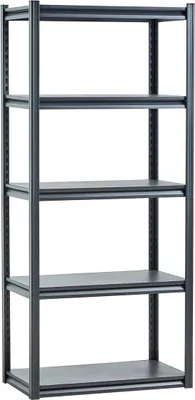Immagine prodotto di Scaffali di stoccaggio 18" P x 32" L x 72" A Scaffalatura da garage a 5 ripiani
