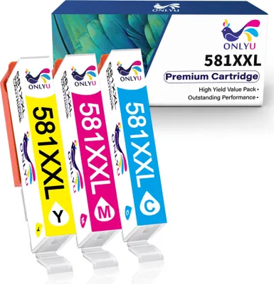 Produktbild von XXL Farbeset Patronen für PGI-580 CLI-581 CANON Pixma TS705a 6150 6350 9550 TR7550 8550 Pixma TS9155 Pixma TS9550 Pixma TS9551C