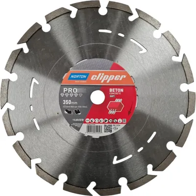 Image de Saint-Gobain, disque diamant pour béton, modèle Soft II, diamètre 350 x 25,4 mm