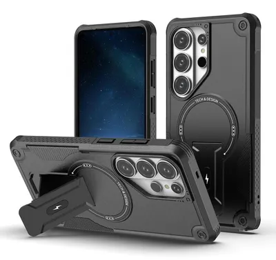 Produktbild von MagSafe Handyhülle Armor für Samsung Galaxy S26 Ultra Stoßfest Halterung Case