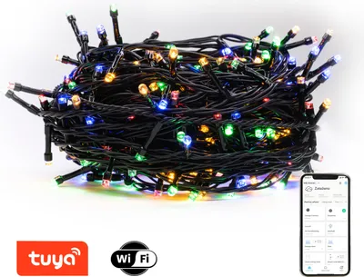 Obrázek produktu pro Immax NEO LITE Smart vánoční LED osvětlení - řetěz 40m, 400ks diod WW+RGB, WiFi, TUYA