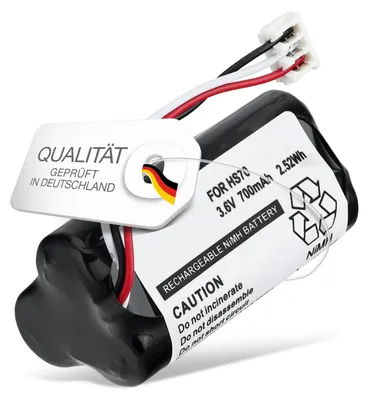 Produktbild von subtel 1x Akku für Rasierer & Haarschneider Kompatibel mit Tondeo , Kompatibel mit Wella Xpert HS70, 1520902 - (700mAh, 3.6V)
