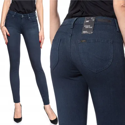 Immagine prodotto di LEE, Jeans da donna, Skinny fit, SCARLETT, W26 L33, Blau, Jeans, baggyjeans, buggy