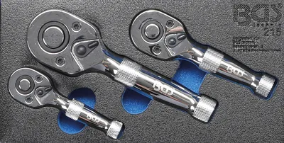 Obrázok produktu pre BGS technic Stubby Ratchet Set, 1,27 kg