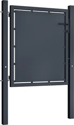 Immagine prodotto di Cancello da giardino in acciaio 100×100 cm antracite