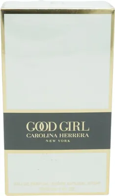 A product box for Carolina Herrera Good Girl perfume.