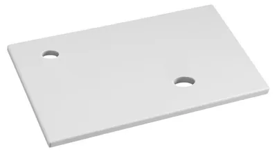 Obrázek produktu pro Sapho MINOR deska pod umyvadlo 40 x 22,5 cm, umyvadlová baterie vlevo, litý mramor, bílá