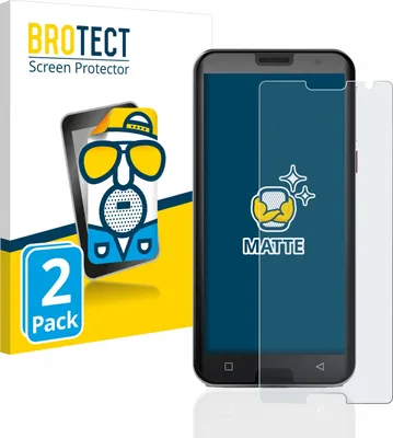 Produktbild von 2x BROTECT Schutzfolie für Emporia Smart 5 Displayschutz Displayschutzfolie Folie Matt Entspiegelungsfolie