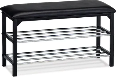 Obrázok produktu pre Botník dvojúrovňový Autronic 83168-13 BK, 76cm