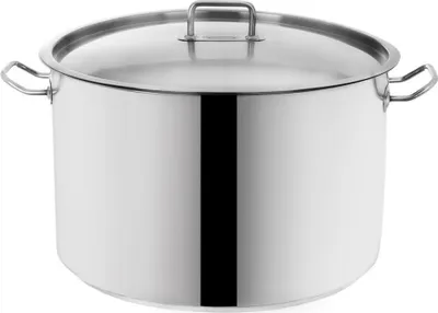 Produktbild von Orion | Kochtopf - 30 L - Edelstahl - Induktionsgeeignet - Topf mit Deckel - Spülmaschinenfest