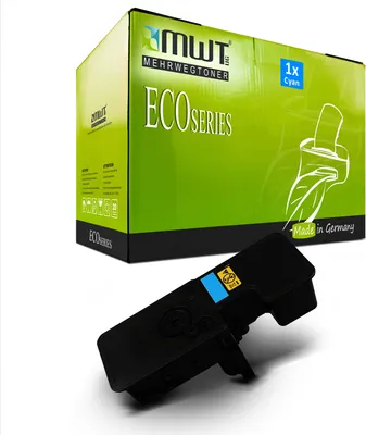 Produktbild von 1 Mehrwegtoner kompatible Lasertoner ersetzt Kyocera TK-5230C TK5230 2R9CNL0 Cyan