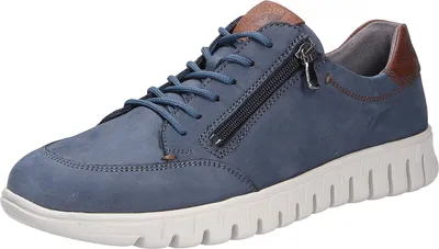 Produktbild von Waldläufer Herren Schnürschuh DENVER blau Größe EUR 41,5