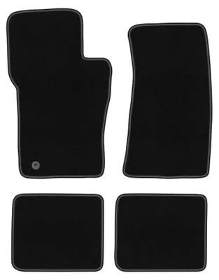 Obrázek produktu pro Velurové autokoberce pro: Ford Explorer MK2 1994-2000 (SUV) – sada 4 ks, černé, na míru – Wielganizator BASIC