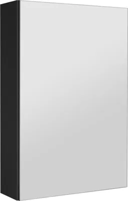 Zdjęcie produktu dla Szafka łazienkowa z lustrem lustrzana wisząca do łazienki czarna loft 40 cm