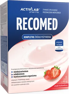 Immagine prodotto di Polvere rinfrescante alla fragola, gusto delizioso, 6 bustine x 65 g