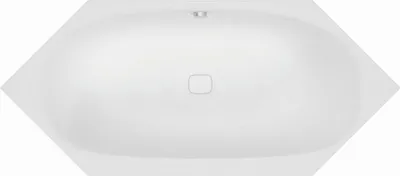 Produktbild von Hoesch 6-Eck-Badewanne iSENSI 205x90cm, weiß