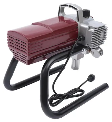 Obrázok produktu pre Airless striekacie zariadenie – elektrické – 1800 W – prietok 1,8 l/min – hadica 9 m – nerezová oceľ – červená